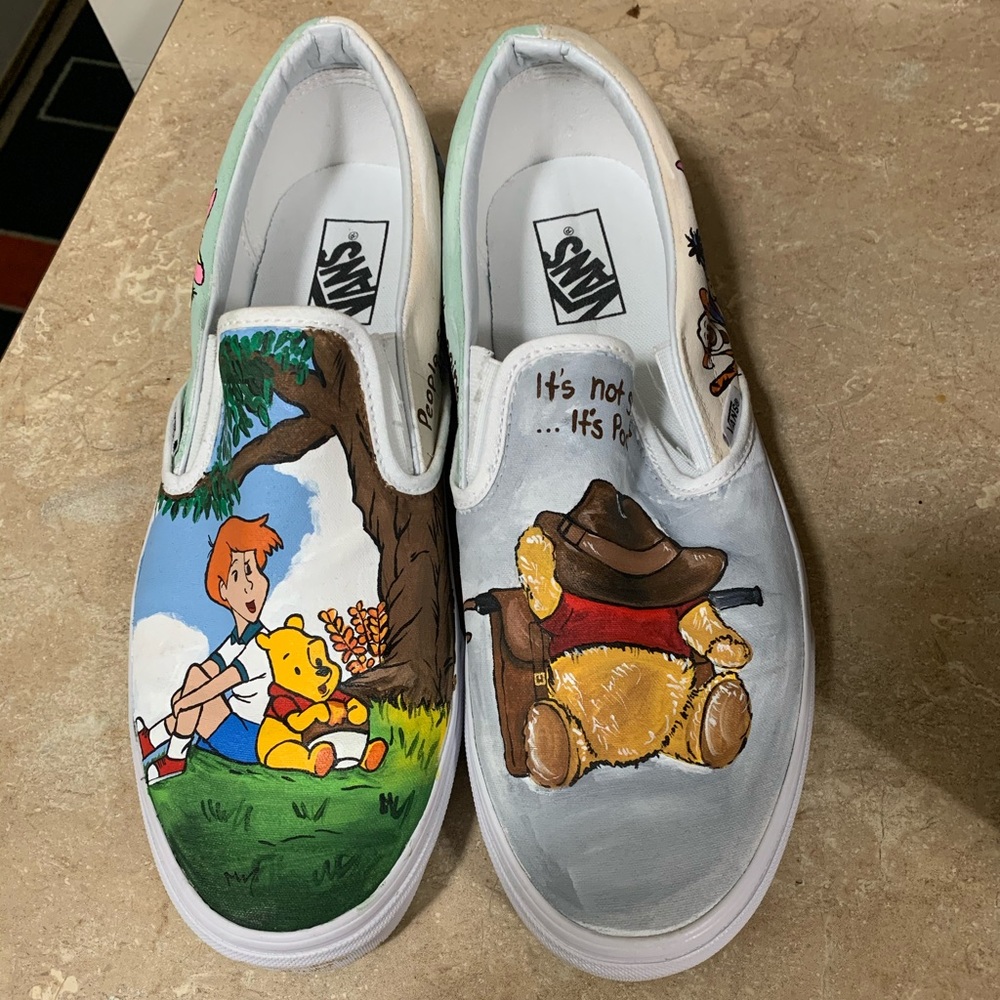 Custom Slip On Vans - image 1